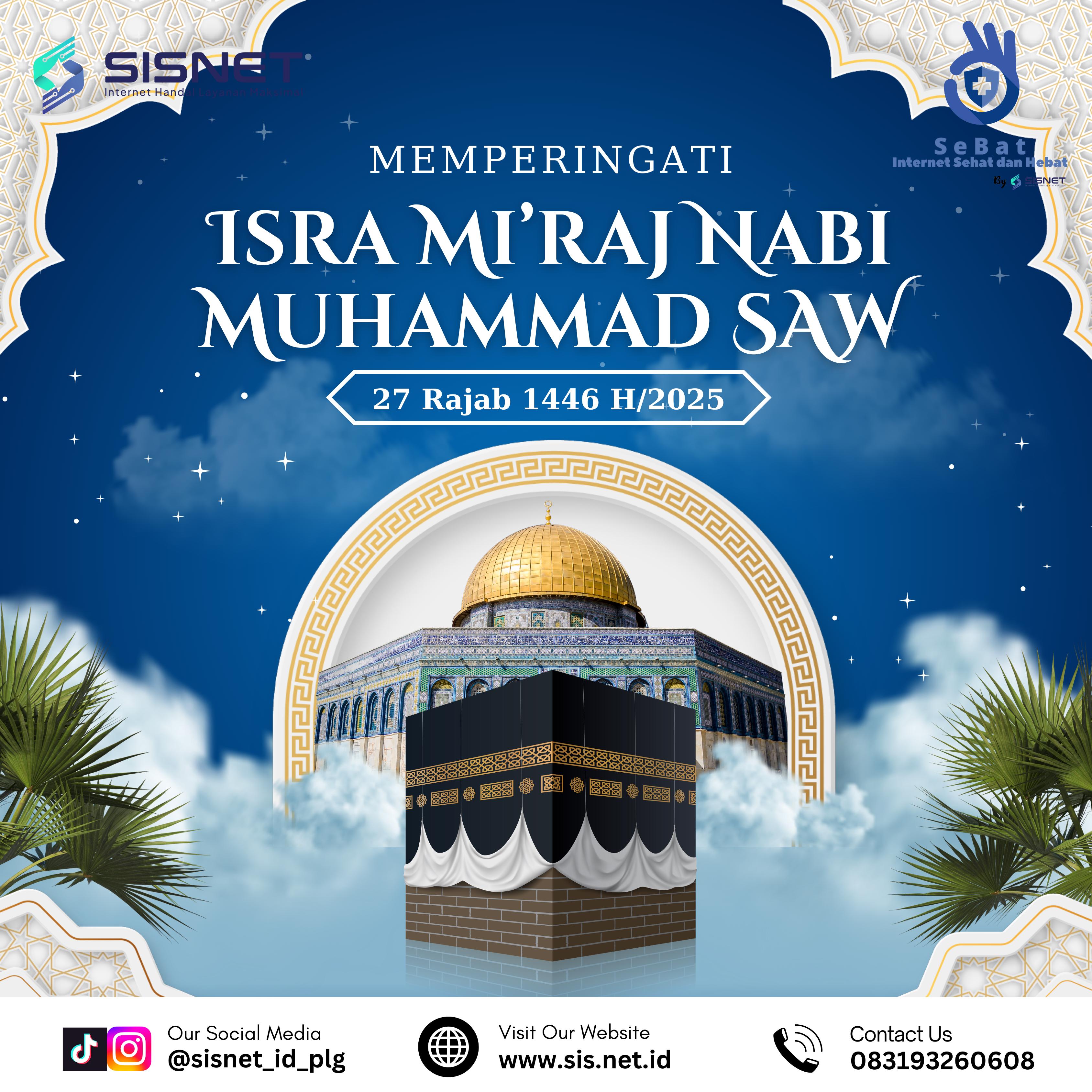 Memperingati Isra Mi'raj Nabi Muhammad SAW
