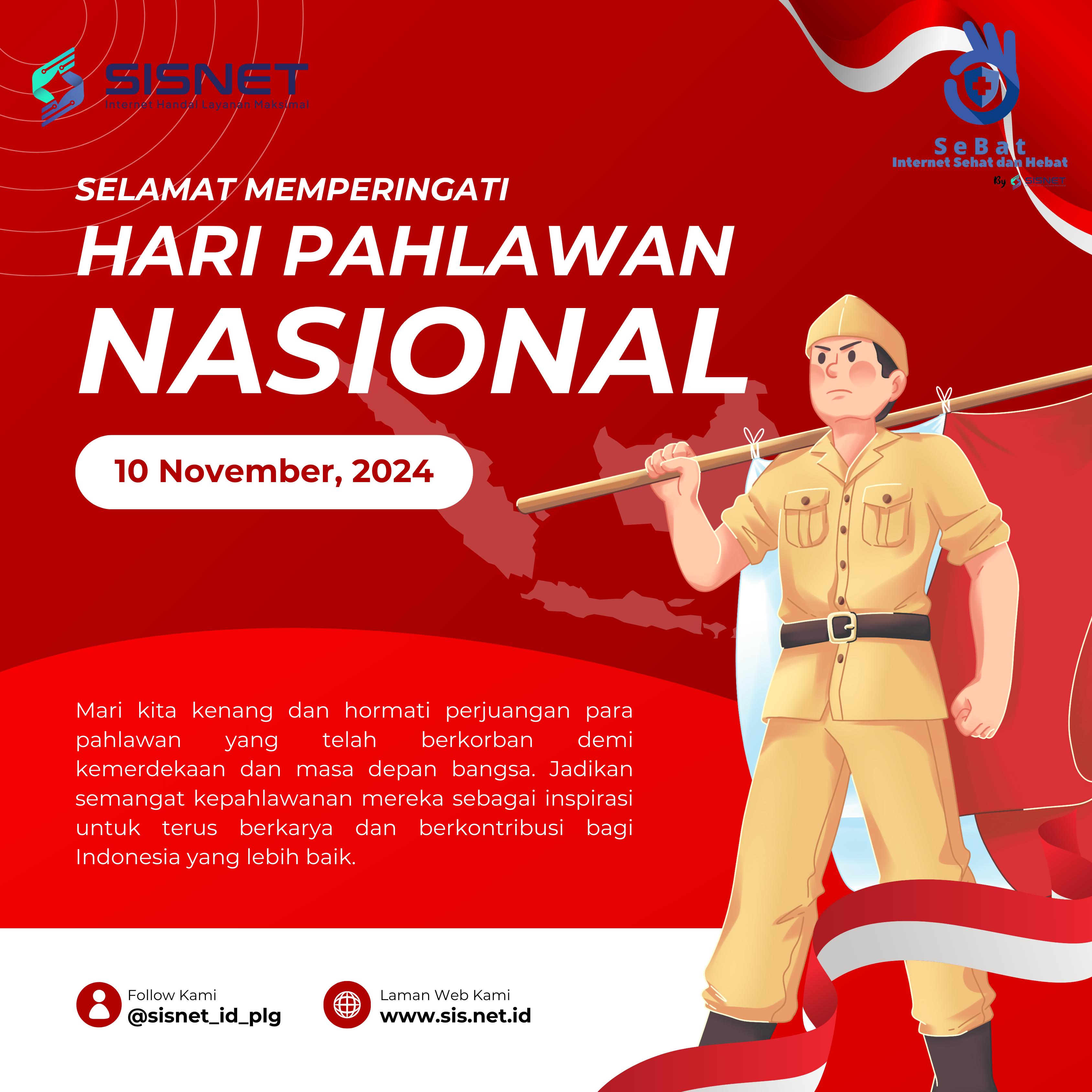 Memperingati Hari Pahlawan Nasional