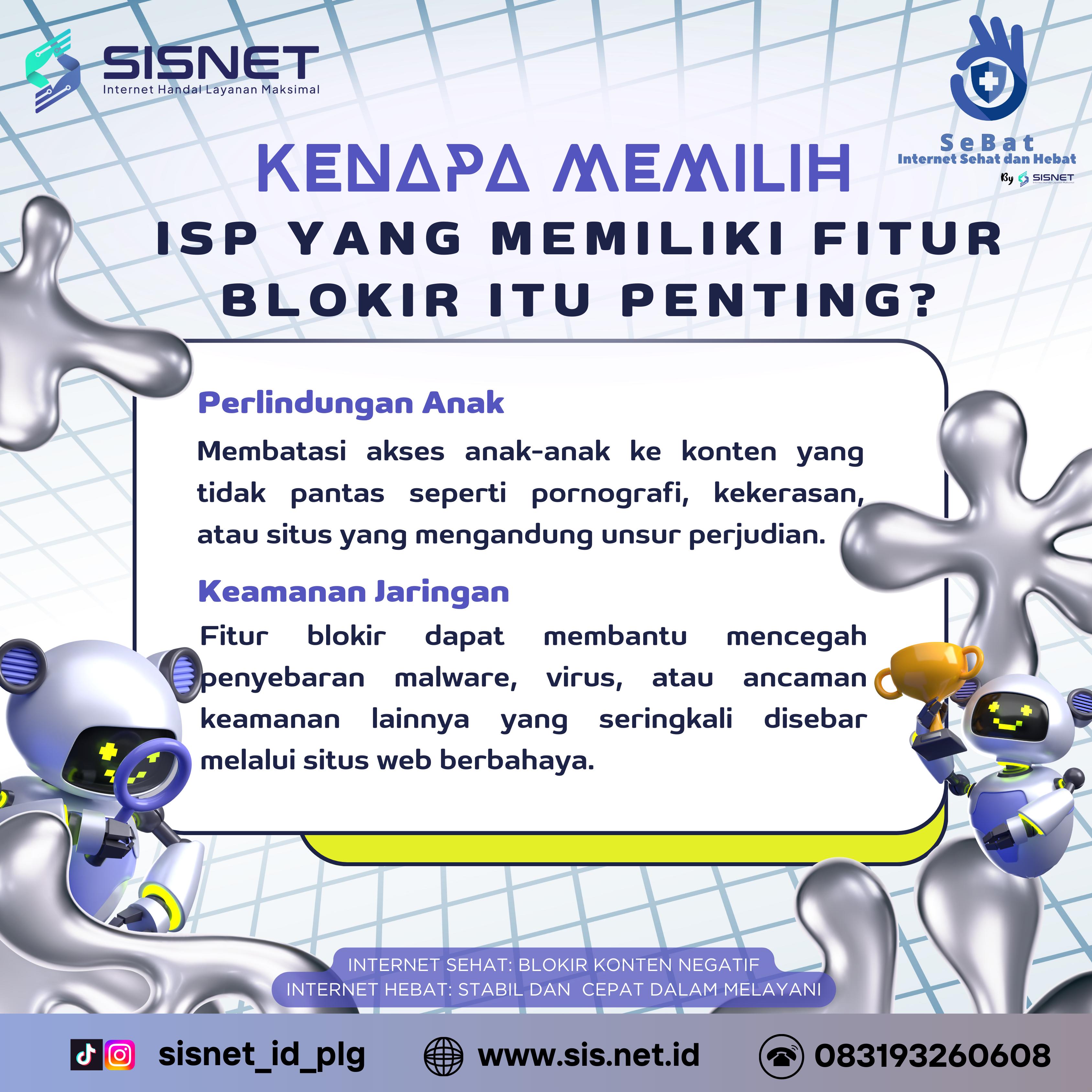 Kenapa memilih ISP yang memiliki fitur blokir itu penting?