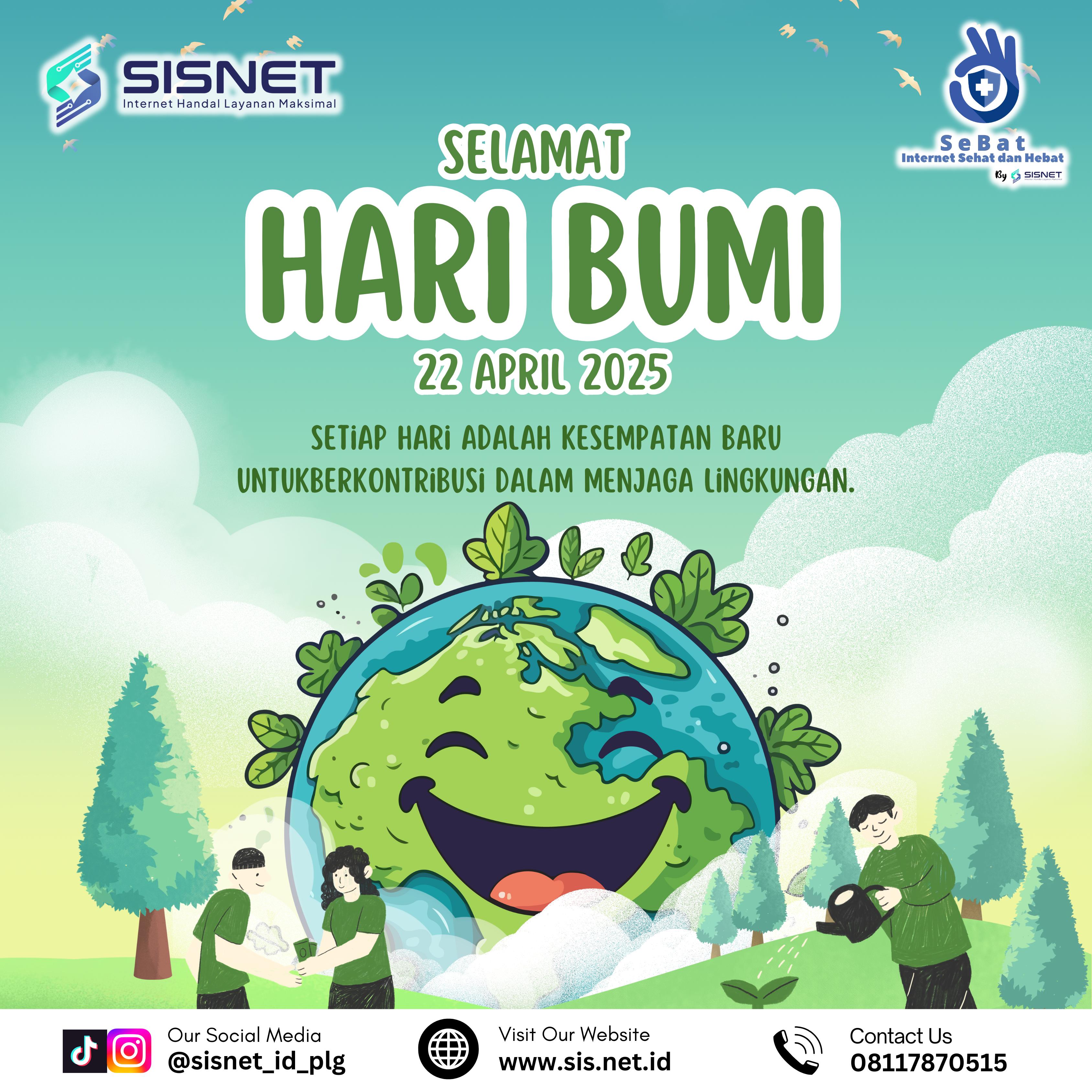 Selamat Hari Bumi🌍