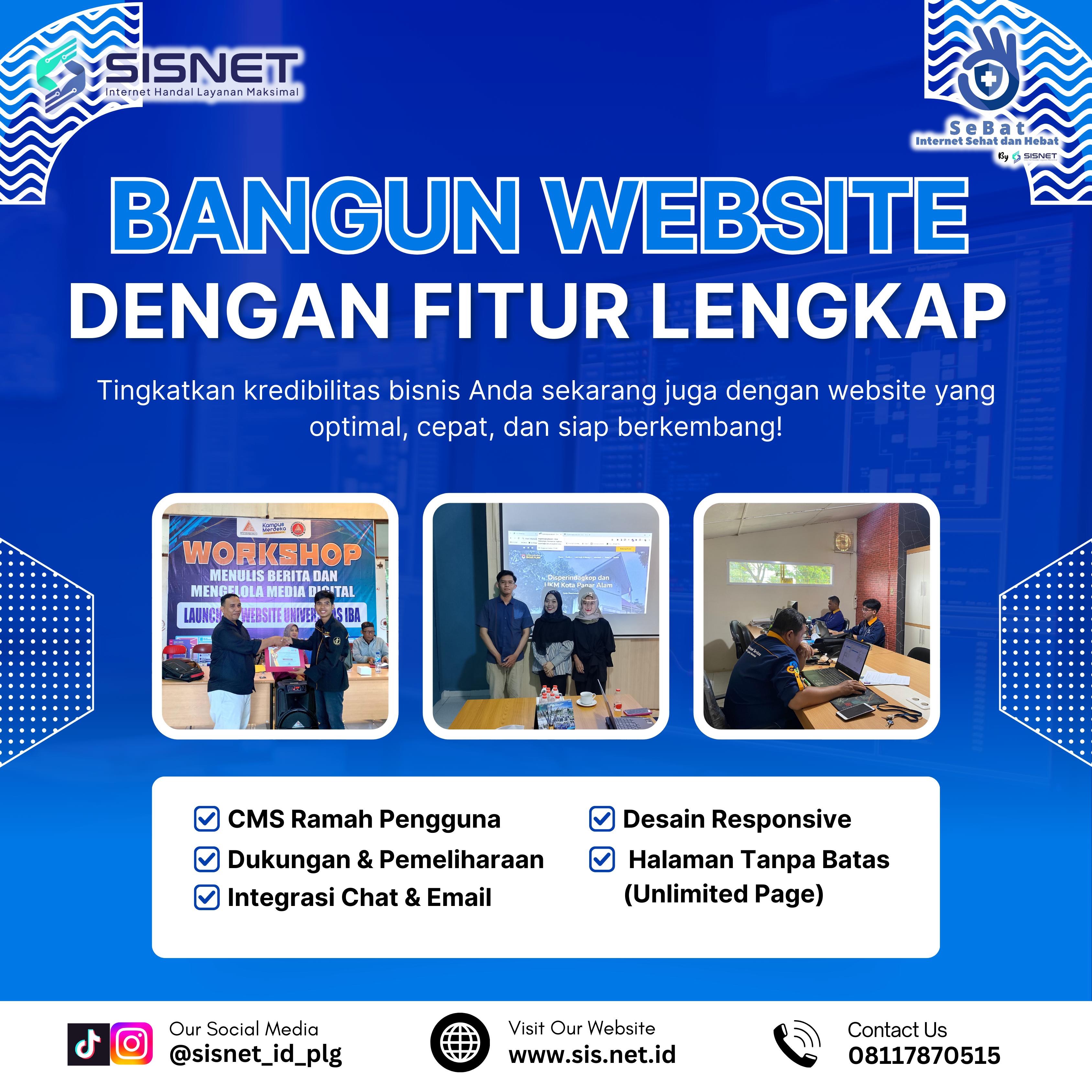 Bangun Website dengan Fitur Lengkap💻✨